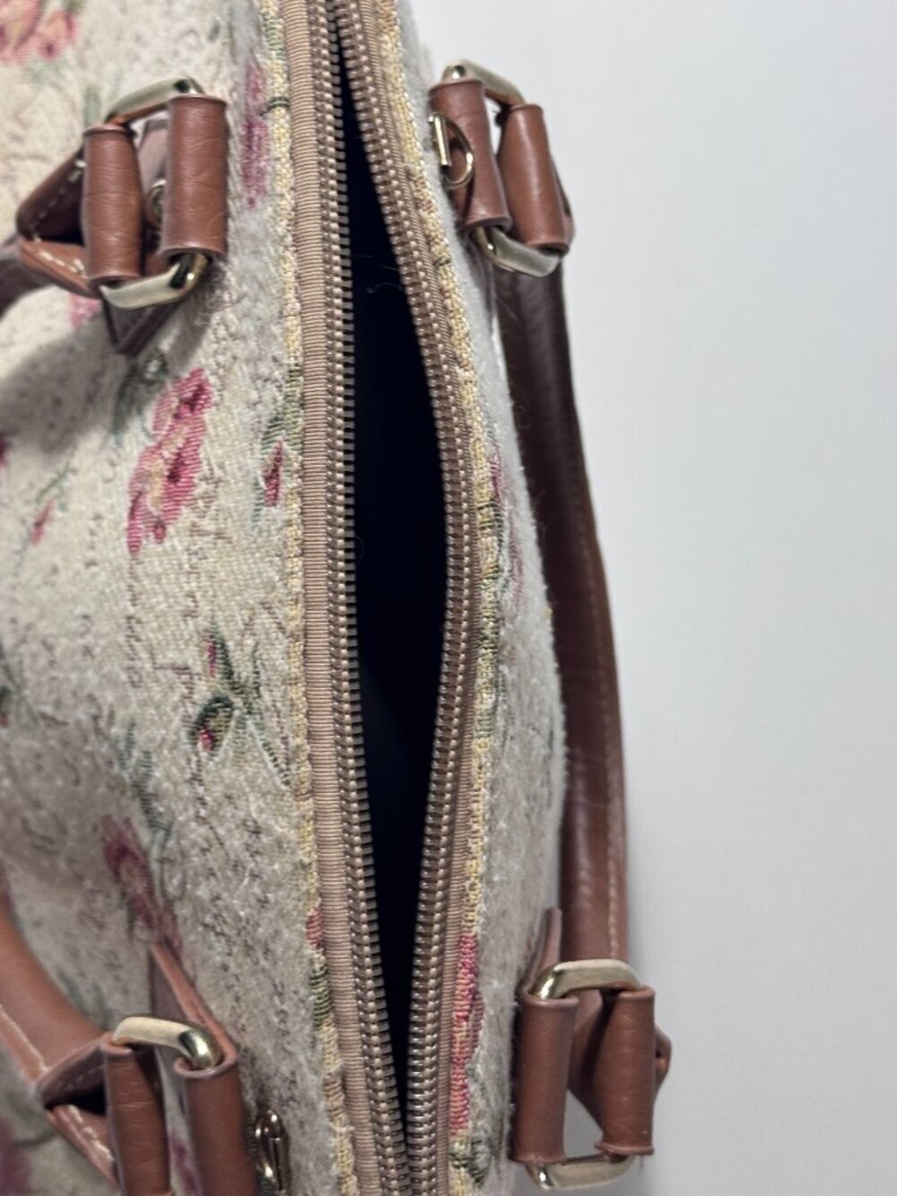 Signare Floral Tapestry Handbag Cottagecore Rose Print Purse - Picture 11 of 11